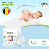 Nateen Premium Baby Pants Diapers,Size 5 (12-17kg),X-Large Baby Pull Ups,Super Absorbent,Ultra Thin Baby Diapers Pants.