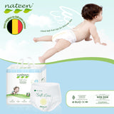 Nateen Soft Line Baby Pants Diapers,Size 4 (9-14kg),Large Baby Pull Ups,Diaper Pants,Super Soft and Breathable Baby Diapers Pants.