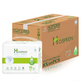 Nateen Hospeen Adult Diapers Pants,Period Panties for Sanitary Protection,Waist Size 60-110cm,Medium,Day Unisex Adult Pull Ups,with 360 Dgree Elastic Waistband,Super Soft Fit.