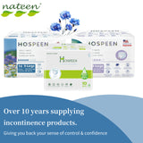Nateen Hospeen Premium Plus Incontinence Adult diaper pants for Women and Men,Adult Pull Ups Size XL, Period Pants for Women.Waist Size 147-172cm,14 Count Day adult pants diaper.