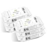 Nateen Baby Wipes, wet Wipes with 90% water for Baby,Multi Purpose Cleaning Baby Wet Wipes With Aloe Vera Extract for Sensitive Skin.