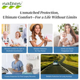Nateen Hospeen Premium Plus Incontinence Adult diaper pants for Women and Men,Adult Pull Ups Size XL, Period Pants for Women.Waist Size 147-172cm,14 Count Day adult pants diaper.