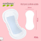 Nateen premium Maternity pad for post pregnancy bleeding, super absorbent,ultra softness for skin,Size Extra Large,28 counts