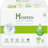 Nateen Hospeen Adult Diapers Pants,Period Panties for Sanitary Protection,Waist Size 60-110cm,Medium,Day Unisex Adult Pull Ups,with 360 Dgree Elastic Waistband,Super Soft Fit.