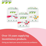 Nateen Disposable Underpads, 60 x 90 cm,Incontinence Pads,Diaper Changing Mats for Baby,High Absorbency Bed Pads,Mattress Protector Pads.