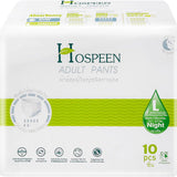 Nateen Hospeen Adult Diapers Pants,Period Pants for Sanitary Protection,Waist Size 80-130cm,Large,Night Unisex Adult Pull Ups,Panty Style Sanitary Pads for Women,Super Soft Fit.