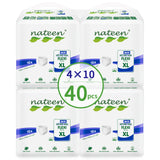 Nateen Flexi Maxi Adult Diapers Pants,Incontinence Night Time Pull Up,Extra Large,Waist Size 130-170cm,10 Count Adult Pull Ups,Superior Comfort,Excellent Combination of Protection. (10 Count)