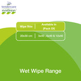 Nateen Multi Purpose Wipes,Pure Water Universal Wipes,40s x 3 Packs (120 Wipes),Big Size Wet Wipes for All Purpose Cleaning,Aleo vera & Jasmine Lotion for Sensitive Skin.