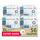 Nateen Hospeen Premium Plus Incontinence Adult diaper pants for Women and Men,Adult Pull Ups Size XL, Period Pants for Women.Waist Size 147-172cm,14 Count Day adult pants diaper.