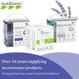Hospeen Supreme Incontinence Adult Diaper, Size XXL,Waist Size 160-200cm,2100ml Absorbency