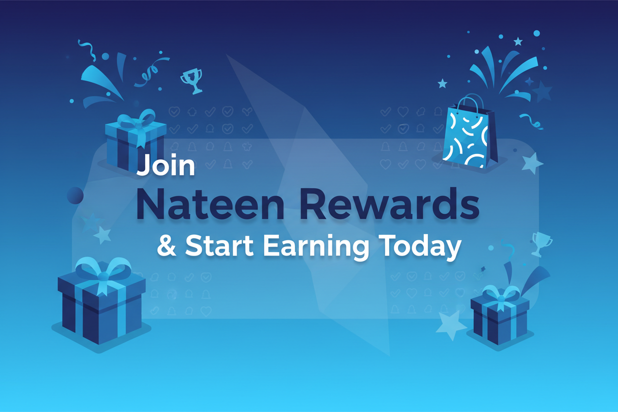Join Nateen Rewards & Start Earning Today  不要金币相关 蓝色 